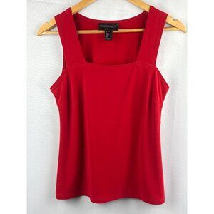 Frank Lyman Red Sleeveless Square Neck Top Size 4